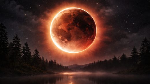 12 интересных фактов о лунном затмении и «Кровавой Луне»