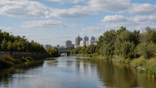12 интересных фактов о реке Нура - реке, которая весной превращается в море и затапливает пойму